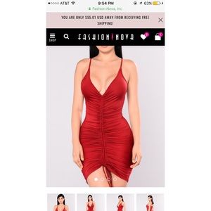 Shanghai Ruched Dress SIZE M